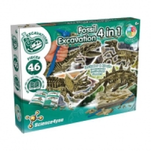Science4you - Excavaciones fósiles 4 en 1 24.99 €