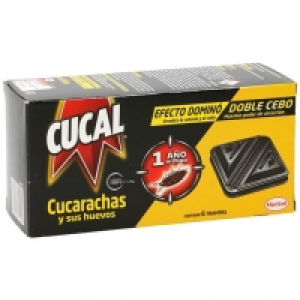 Clarel  CUCAL trampa contra cucarachas y sus huevos caja 6 uds