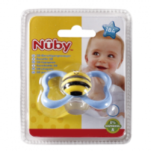 NUBY chupete silicona 3D animalitos +18 meses 1 ud (diferent