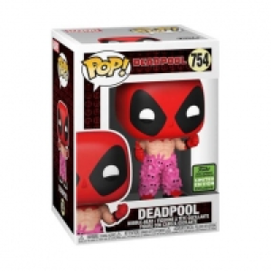 Toysrus  Marvel - Deadpool con pantalones de peluches - Figura Funko 