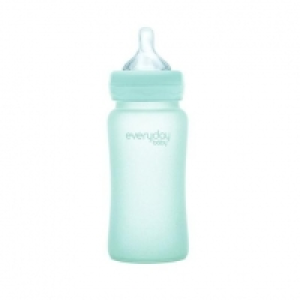 Biberón de cristal 240 ml menta