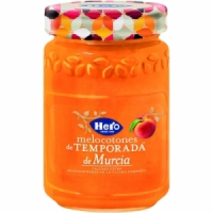 Mermelada de melocotón Hero 350 g.