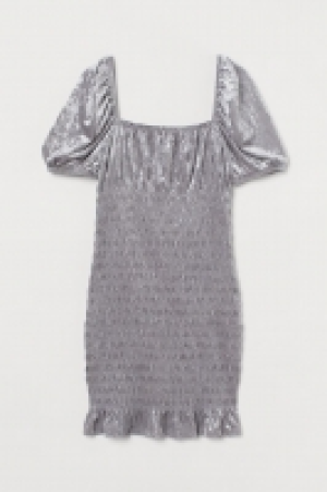 Vestido fruncido de velour 5.99 €