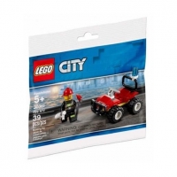Toysrus  LEGO City - Patrulla bombero 39 piezas - 30361