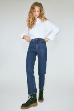 HM  Straight High Ankle Jeans