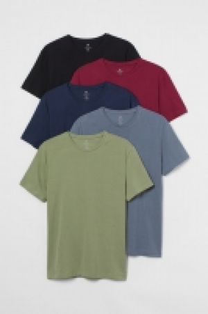 Pack de 5 camisetas Slim Fit 17.99 €