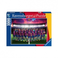 Toysrus  Ravensburger - Puzzle 1000 pcs Plantilla FC Barcelona