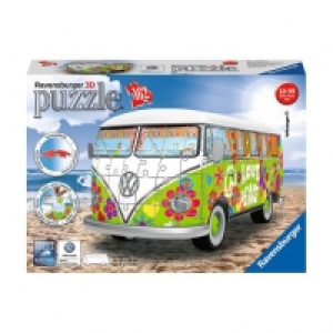 Toysrus  Ravensburger - Volkswagen T1 - Puzzle 3D 162 Piezas