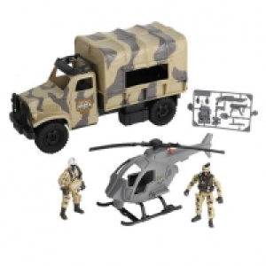 Soldier Force - Set Camión y Helicóptero de Combate 29.99 €