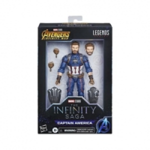 Marvel - Los Vengadores - Figura Capitán América Infinity wa
