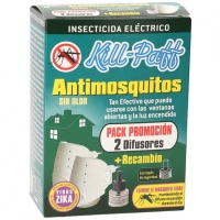 Clarel  KILL PAFF insecticida eléctrico antimosquitos aparato + reca