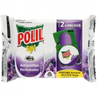 Clarel  POLIL colgador antipolillas aroma lavanda fresca paquete 2 u