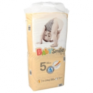 Clarel  BABYSMILE pañales 13-20 kgs talla 5 paquete 56 uds