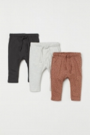 HM  Pack de 3 pantalones de punto