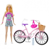 Toysrus  Barbie - Muñeca con bicicleta