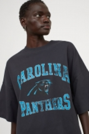 HM  Camiseta larga con motivo