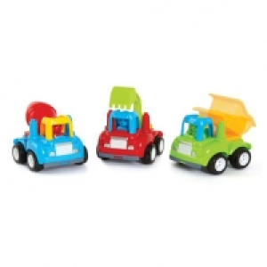 Toysrus  Pack 3 Vehículos Pequeños Constructores