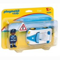 Toysrus  Playmobil - 1.2.3 Coche de Policía