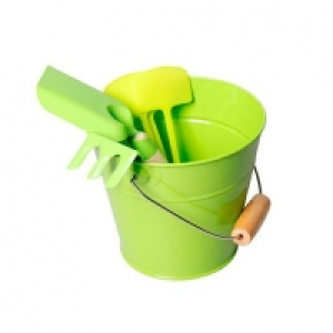 Cubo con Herramientas de Jardinería (varios colores)