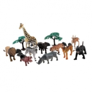 Set de Animales Salvajes y Dinosaurios 40 Piezas