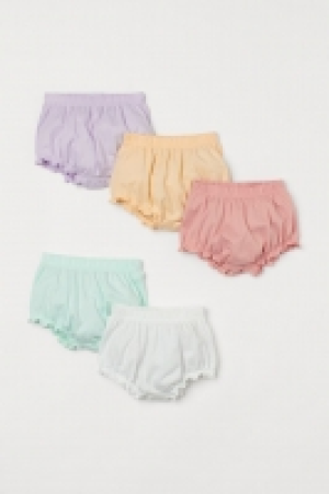 Pack de 5 bragas abullonadas 11.99 €
