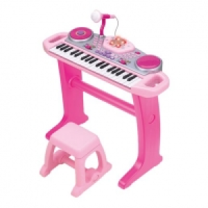 Toysrus  Teclado Estrella del Rock Rosa