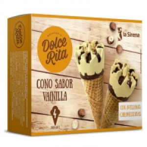 Conos de vainilla 2.15 €