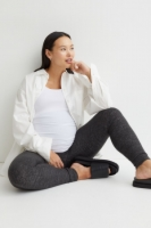 HM  MAMA Leggings suaves Before < After