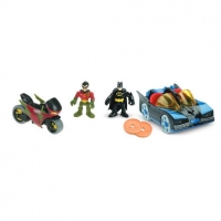 Toysrus  Fisher Price - Imaginext - Batmóvil y moto DC Super Friends