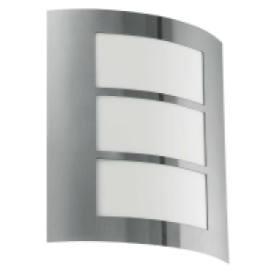 APLIQUE EXTERIOR E27 ACERO CITY