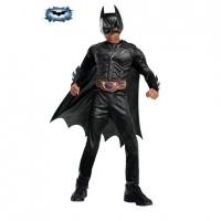 Toysrus  Batman - Disfraz infantil Batman Black Line deluxe 8-10 años
