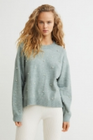 Jersey de punto con cuentas 9.99 €