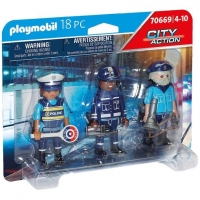 Toysrus  Playmobil - Set figuras policía - 70669