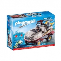 Toysrus  Playmobil - Coche anfibio - 9364