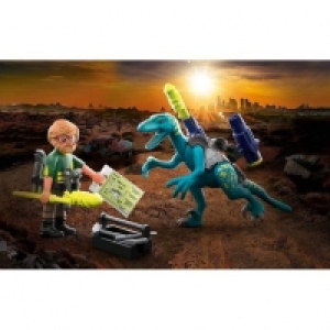 Toysrus  Playmobil - Dino Rise: Tío Rob Armamento para la batalla 706