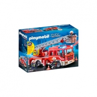 Toysrus  Playmobil - Camión de Bomberos con Escalera - 9463
