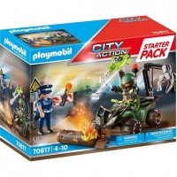Toysrus  Playmobil - Starter Pack Policía Entrenamiento 70817