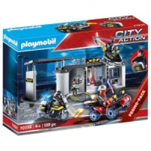 Toysrus  Playmobil - Maletín Comisaría Fuerzas Especiales - 70338