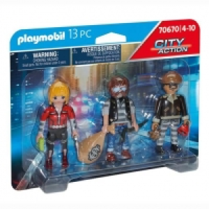 Toysrus  Playmobil - Set Figuras Ladrones