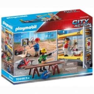 Toysrus  Playmobil - Andamio con Obreros 70446