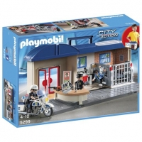 Toysrus  Playmobil - Estación de Policía Maletín - 5299