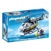Toysrus  Playmobil - Helicóptero de las Fuerzas Especiales - 9363