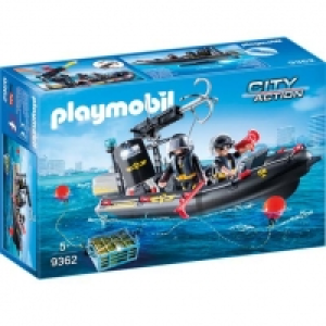 Playmobil - Lancha de las Fuerzas Especiales - 9362