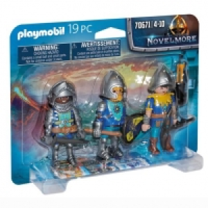 Toysrus  Playmobil - Set de 3 Caballeros de Novelmore 70671