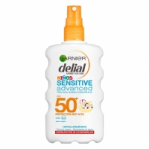 Carrefour  Spray solar para niños sensitive advanced FPS 50+ Delial 200