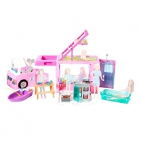 Toysrus  Barbie - Caravana para Acampar 3 en 1
