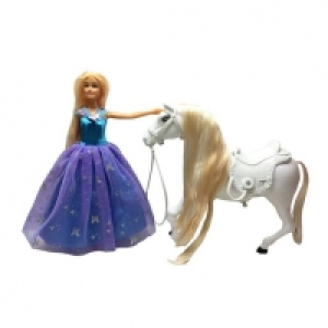 Toysrus  Muñeca Princess con Caballo