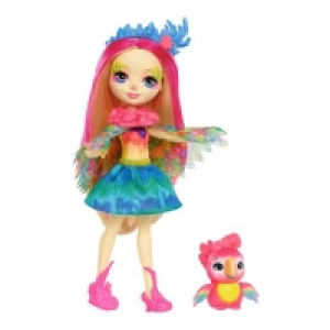 Toysrus  Enchantimals - Muñeca Peeki Parrot