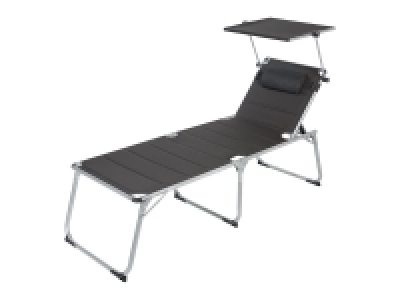 Tumbona XXL de aluminio con parasol 79.99 €