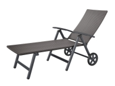 Tumbona de entramado con ruedas 124.99 €
